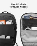 tomtoc Laptop Backpack 32L, Large Business Work Bag Fits 15.6 - 16 Inch Laptop, Water - Resistant Durable Computer Travel Backpack for Business Trip, Weekend Getaway