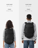 tomtoc Laptop Backpack 32L, Large Business Work Bag Fits 15.6 - 16 Inch Laptop, Water - Resistant Durable Computer Travel Backpack for Business Trip, Weekend Getaway