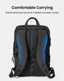tomtoc Laptop Backpack, Laptop Bag for Men Women, 24L Everyday Computer Backpack for 16'' MacBook Pro M4, Daypack for Work, Commute, Business, College, Weekend Trip