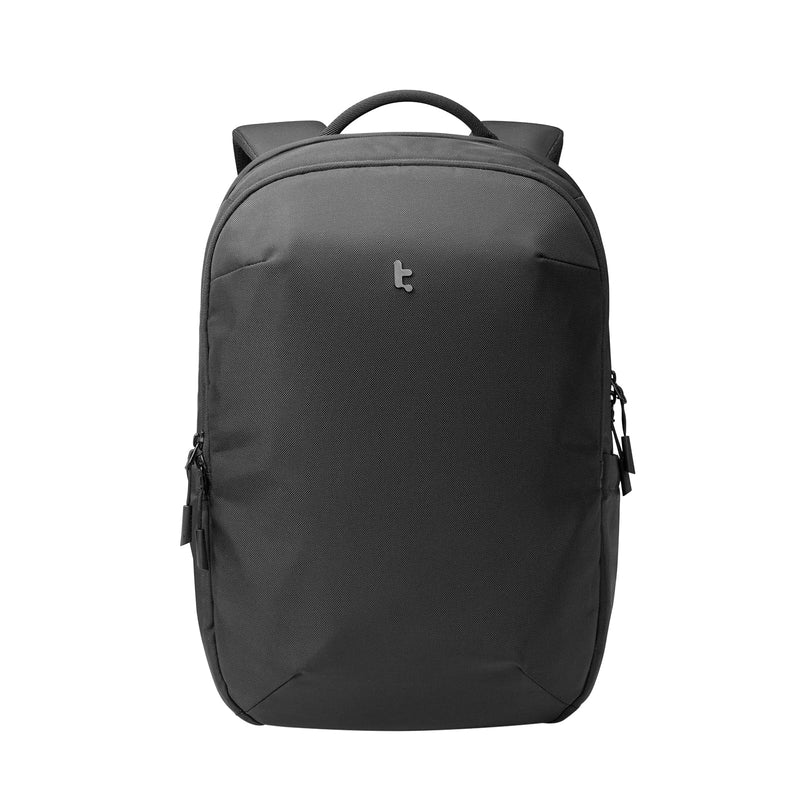 tomtoc Laptop Backpack Minimalist Daypack, UrbanEX - T65, A City Pack for Daily Commute Work, Water - resistant, Cordura Ballistic Nylon, 20L Fits 15.6 - inch Notebook, Black