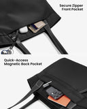 tomtoc Laptop Tote Bag for Women, 15 - 16 Inch Laptop Work Bag with Device Compartment for MacBook, 12.5L Medium Capacity Office Computer Shoulder Bag Briefcase for Business Travel College Teacher