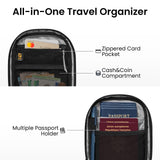 tomtoc T67 Travel Backpack 38L & Aviator - T37 Travel Crossbody RFID Blocking Bag, Travel Companion, Perfect for Organizing Essentials