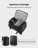 tomtoc T67 Travel Backpack 38L & Aviator - T37 Travel Crossbody RFID Blocking Bag, Travel Companion, Perfect for Organizing Essentials