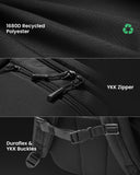 tomtoc Travel Backpack 38L, TSA Friendly Flight Approved Carry - on Luggage Water - resistant Lightweight Business Rucksack, Durable Large Computer Bag Daypack Fits 17.3 Inch Laptop