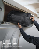 tomtoc Travel Backpack 38L, TSA Friendly Flight Approved Carry - on Luggage Water - resistant Lightweight Business Rucksack, Durable Large Computer Bag Daypack Fits 17.3 Inch Laptop