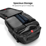 tomtoc Travel Backpack 40L Electronic Organizer Travel Case, T12S1