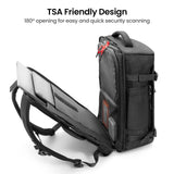 tomtoc Travel Backpack 40L Electronic Organizer Travel Case, T12S1