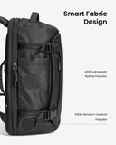 tomtoc Travel Backpack 40L, TSA Friendly Flight Approved Carry - on Luggage Hand Water - resistant Lightweight Business Rucksack, Durable Large Weekender Bag Daypack Fits 17.3 Inch Laptop