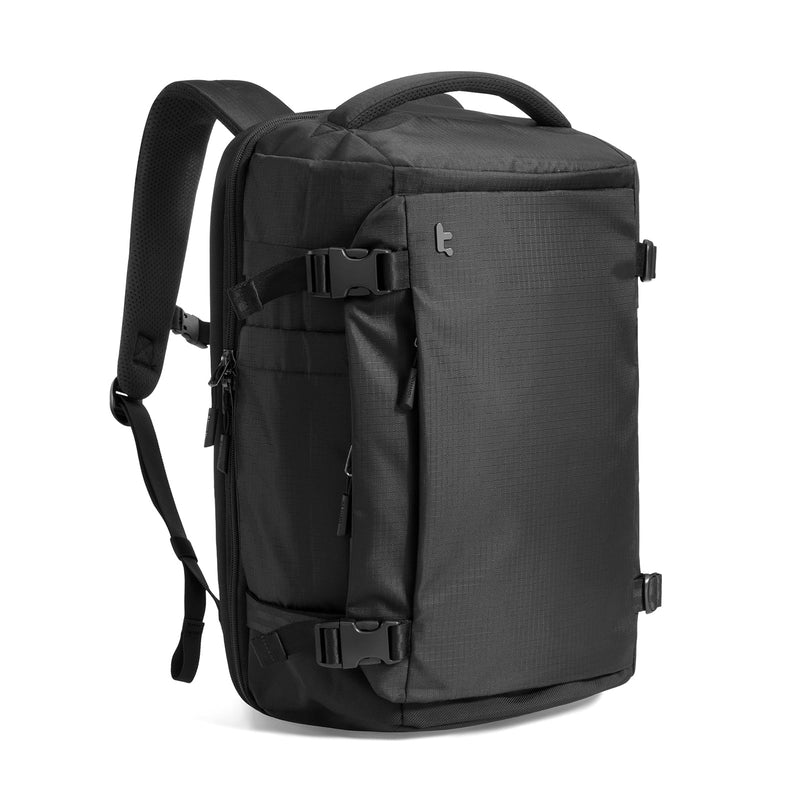 tomtoc Travel Backpack 40L, TSA Friendly Flight Approved Carry - on Luggage Hand Water - resistant Lightweight Business Rucksack, Durable Large Weekender Bag Daypack Fits 17.3 Inch Laptop
