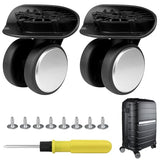 Toofire Wheels for Samsonite Freeform Hardside, Replacement Kit for Carry On Spinner Luggage (2 Pack) | Backpacks4Less