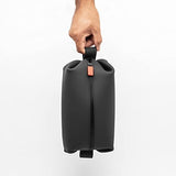 TOOLETRIES The Koby Dopp Kit - Silicone Toiletry Organizer, Bathroom Travel Bag - Heavy - Duty Zipper, Leak Resistance, Easy to Clean - 9" x 4.5" x 4.5" - Charcoal