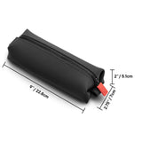 TOOLETRIES The Koby Mini Kit - Silicone Toiletry Organizer, Bathroom Travel Bag - Features Heavy - Duty Zipper, Leak Resistance, Easy to Clean - Charcoal