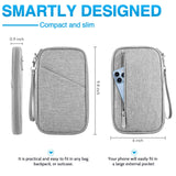 TOPBAG Passport Holder Family, Women Rfid Blocking Passport Wallet, Travel Document Organizer for Premium Wallets, Waterproof Passport Holders Bag for Women & Men Traveling, Credit Cards Case