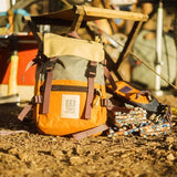 Topo Designs Rover Pack Mini - Small Sized Simple Daypack for EDC, Day Trips, Hikes, Iconic Denver Design, Fair Trade + Bluesign Approved (Black/Black)