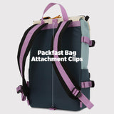 Topo Designs Rover Pack Mini - Small Sized Simple Daypack for EDC, Day Trips, Hikes, Iconic Denver Design, Fair Trade + Bluesign Approved (Black/Black)