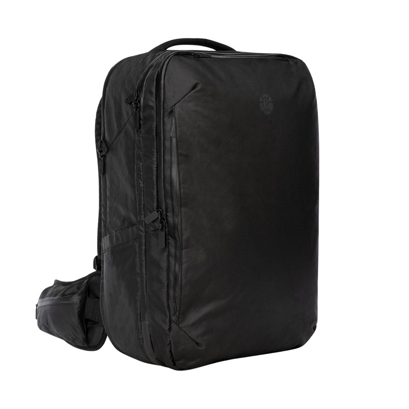 Tortuga 40L Travel Backpack Pro, Black - Large Carry - On Travel Backpack for Men and Women - Durable, Comfortable, Easy to Pack, Airline - Approved Bag with Laptop Compartment