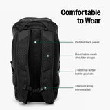 Tortuga Packable Backpack - Lightweight Foldable Travel Bag for Men and Women, Personal Item Backpack with Compact Design, Durable Nylon and Reinforced Base