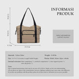 Tote Bag for Women, Lightweight Quilted Puffer Tote with Multiple Pockets, Large Capacity Shoulder Work Bag for Travel (Brown)