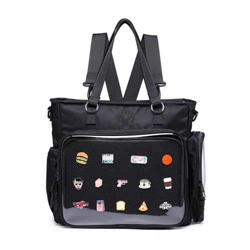 Tote Ita Bag Pin Display Crossbody Backpack For Anime Fans | Backpacks4Less
