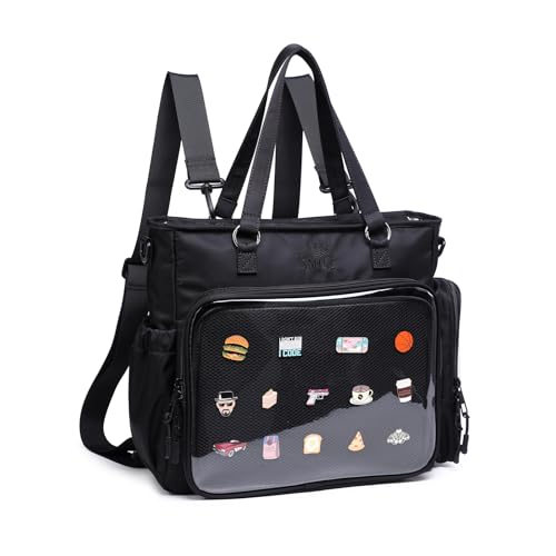 Tote Ita Bag Pin Display Crossbody Backpack For Anime Fans