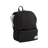TOTTO Black Youth Backpack - Dinamicon, Black/White, One Size, Sport, Black/White, One Size, Sport
