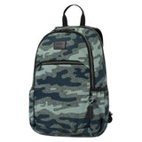 Totto Eco - friendly Military Print Backpack - Tracer 2, Green