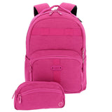 TOTTO MA04IND655 - 1720F - P38 Laptop Backpack 15", Twin Pack, pink, Talla única, Sport