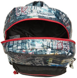 Totto MA04VIN002 - 1710F - 7T7 Youth Backpack, Vetus, Multicoloured, Sport