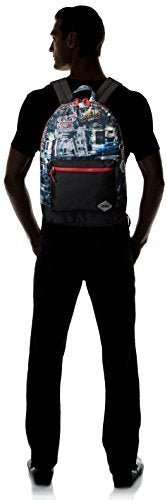 Totto MA04VIN002 - 1710F - 7T7 Youth Backpack, Vetus, Multicoloured, Sport