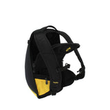 Totto Men's Bicycle Backpack, Black/Yellow, 8 - 10 - 18" (46cm)