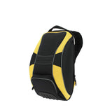 Totto Men's Bicycle Backpack, Black/Yellow, 8 - 10 - 18" (46cm)