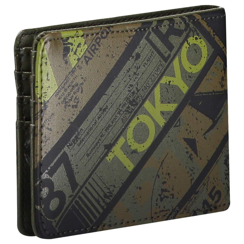 Totto Men's Coin Pouch, Green, 20 Centimeters