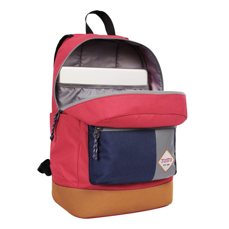 TOTTO Mochila Mecanil Casual Daypack 40 Centimeters 25 Multicolour (Multicolor)