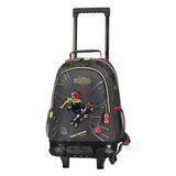 Totto MORRAL Rue Bomber Mushka M Backpack with Wheels, Unisex, Multicoloured (Multicoloured), One Size