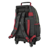 Totto MORRAL Rue Bomber Mushka M Backpack with Wheels, Unisex, Multicoloured (Multicoloured), One Size