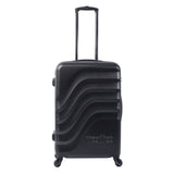 Totto - Travel in Style and Comfort with the BAZY Medium 360 Degree Suitcase - for Unisex Adults - Black