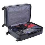 Totto - Travel in Style and Comfort with the BAZY Medium 360 Degree Suitcase - for Unisex Adults - Black