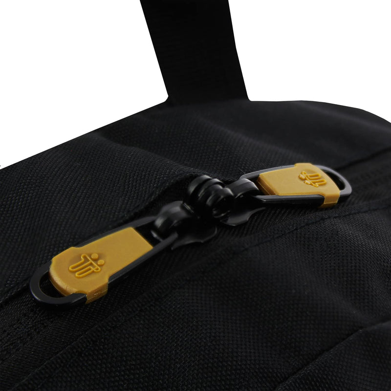 TOTTO Unisex_Adult Backpack Sport, Black/White, one Size