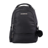 Totto Unisex's Adelaide Backpack, Medium, Black/White, M
