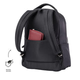 Totto Unisex's Adelaide Backpack, Medium, Black/White, M