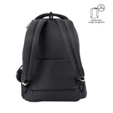 Totto Unisex's Adelaide Backpack, Medium, Black/White, M