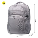 Totto Unisex's Laptop Backpack 14, Black/White, One Size