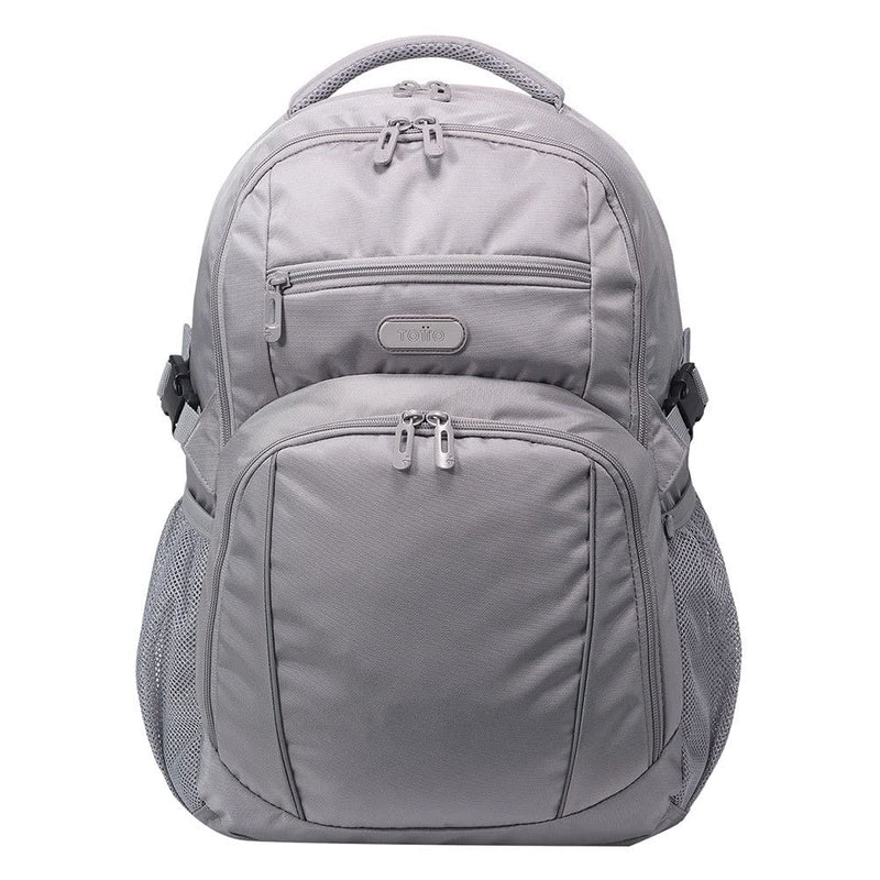 Totto Unisex's Laptop Backpack 14, Black/White, One Size