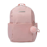 TOTTO Women's Fashion Backpack with Laptop Holder 14 Liquid Repellent with Adelaide Secret Bag ADE12.0T241, Pink, L