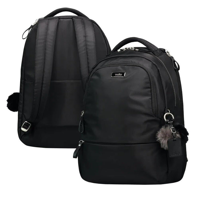 Totto Women's Morral Adelaide 2 Backpack, Black, One Size