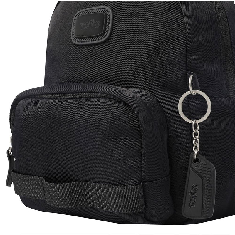 Totto Yui Backpack, Black (Black), One Size