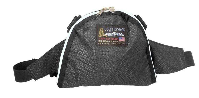 Tough Traveler | Made in USA | HI - DOME Fanny Pack/Cross - Body Bag Black