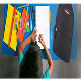 Trail maker Backpack with School Supplies for Kids - 20 Piece Back to School Supplies with 17" Backpack (Black)