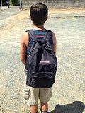 Trail maker Backpack with School Supplies for Kids - 20 Piece Back to School Supplies with 17" Backpack (Black)