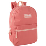 Trail maker Classic 17 inch Backpacks with Adjustable Padded Straps | School Backpacks for Girls, Boys (Coral)